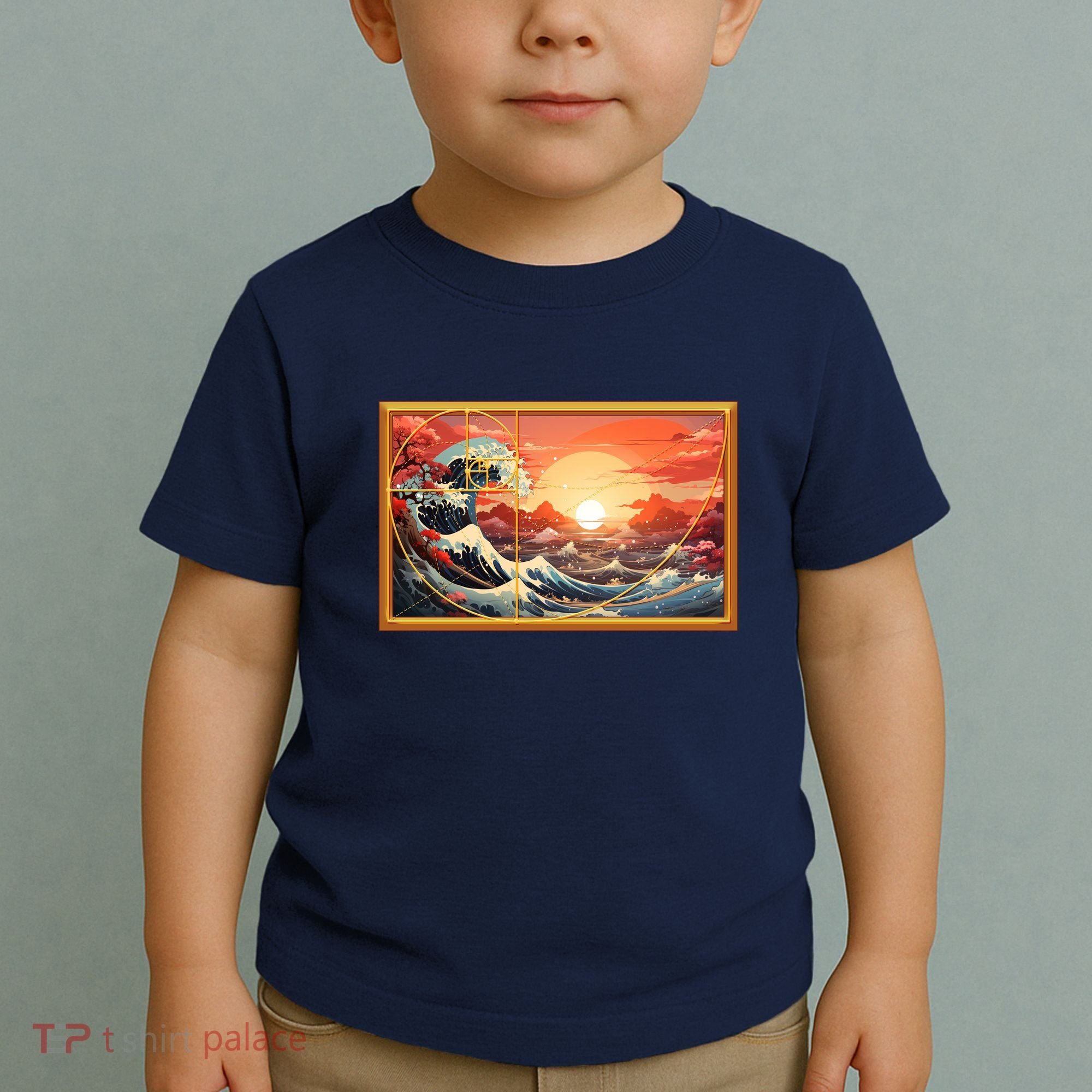 The Great Golden Ratio Wave Toddler T-Shirt