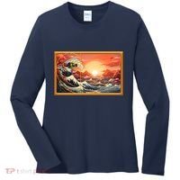The Great Golden Ratio Wave Women's Long Sleeve Shirt thumb 0