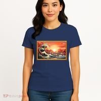 The Great Golden Ratio Wave Women's T-Shirt thumb 4