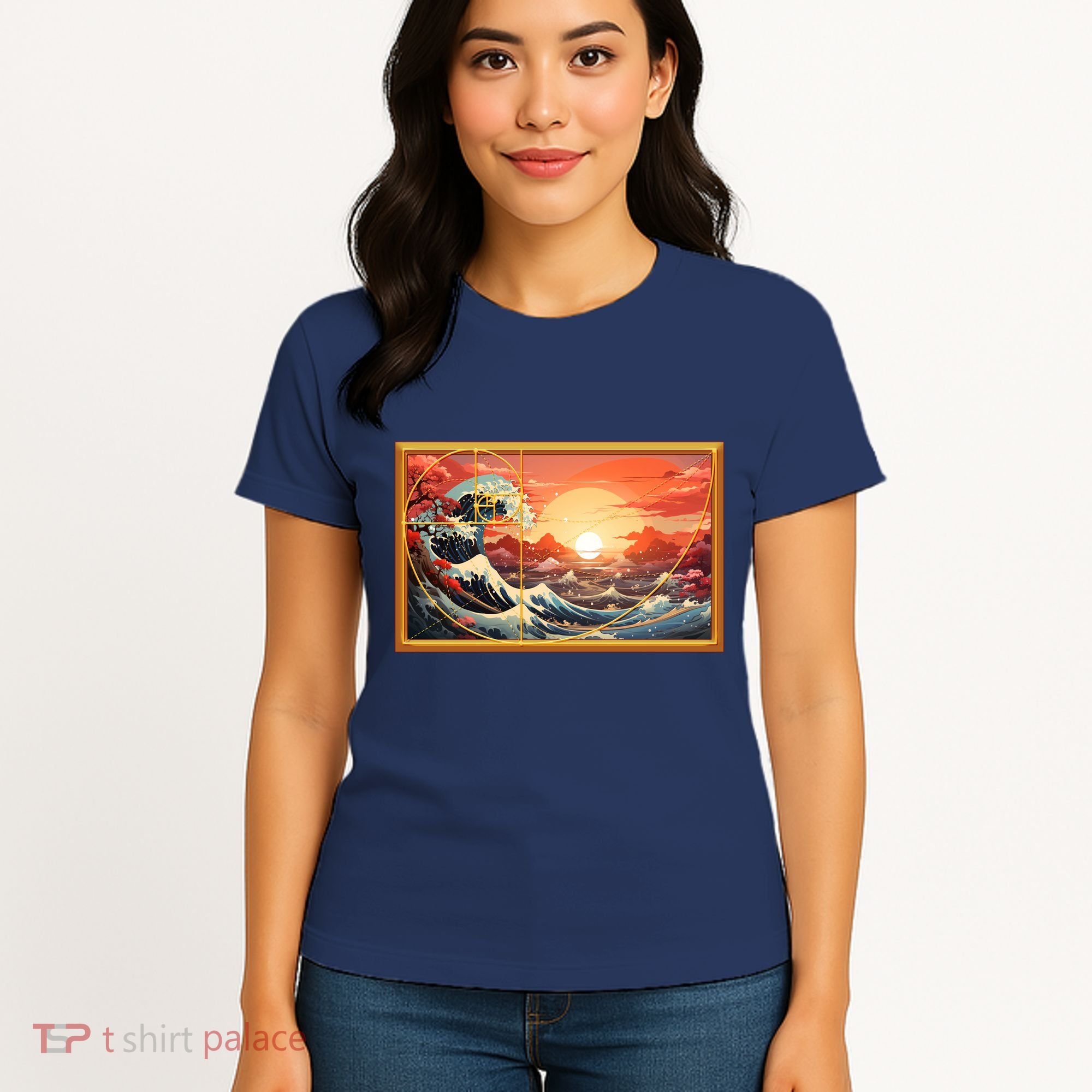 The Great Golden Ratio Wave Women's T-Shirt