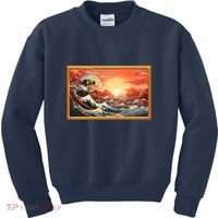 The Great Golden Ratio Wave Kids Sweatshirt thumb 0