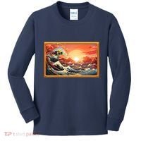 The Great Golden Ratio Wave Kids Long Sleeve Shirt thumb 0
