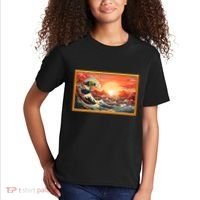 The Great Golden Ratio Wave Kids T-Shirt thumb 2