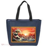 The Great Golden Ratio Wave Tote Bag thumb 0