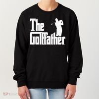 The Golffather Golf Father Funny Golfing Fathers Day Women's Sweatshirt thumb 0