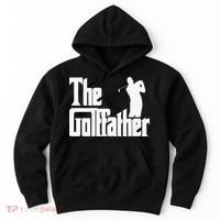 The Golffather Golf Father Funny Golfing Fathers Day Hoodie thumb 0