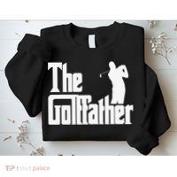 The Golffather Golf Father Funny Golfing Fathers Day Sweatshirt thumb 2