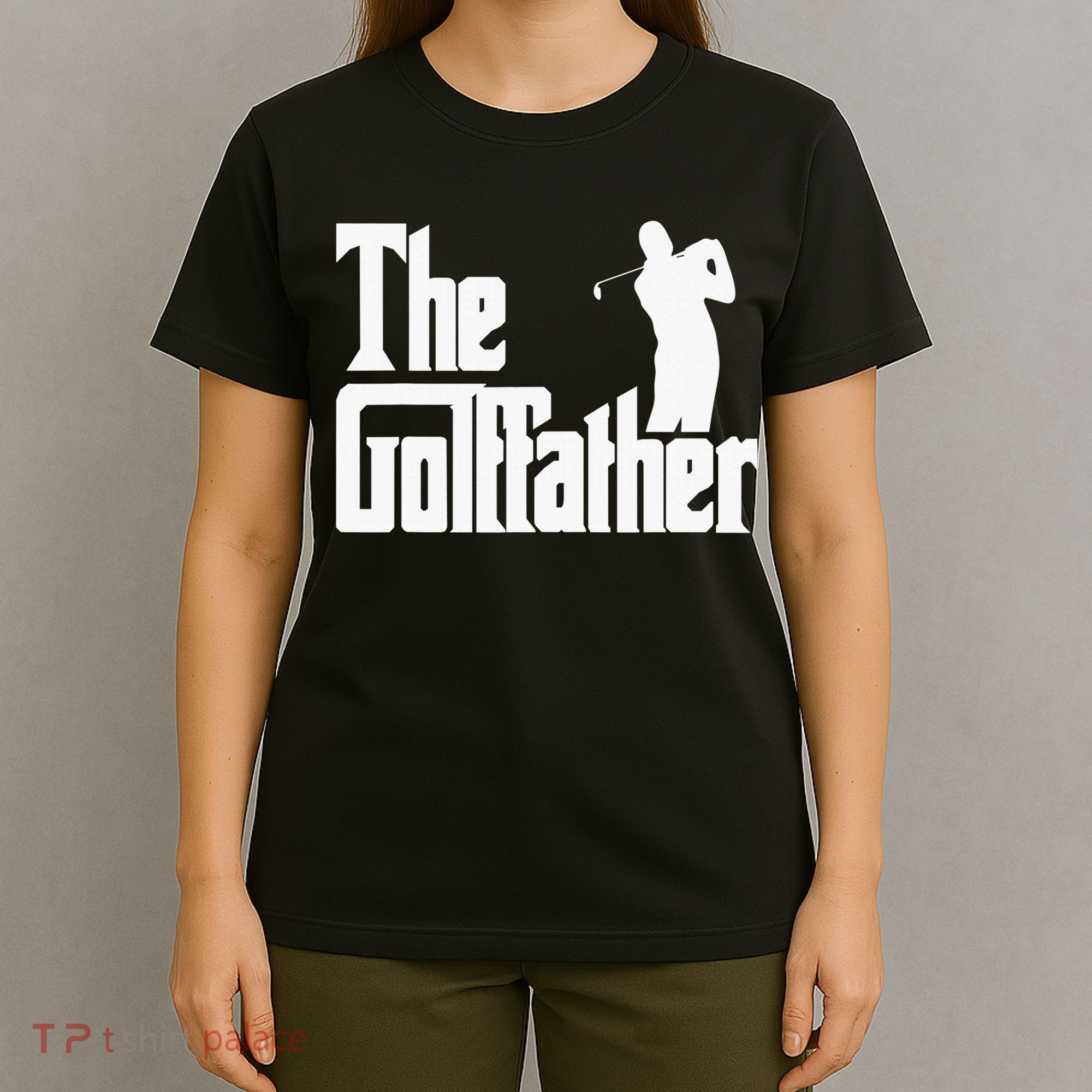 The Golffather Golf Father Funny Golfing Fathers Day T-Shirt