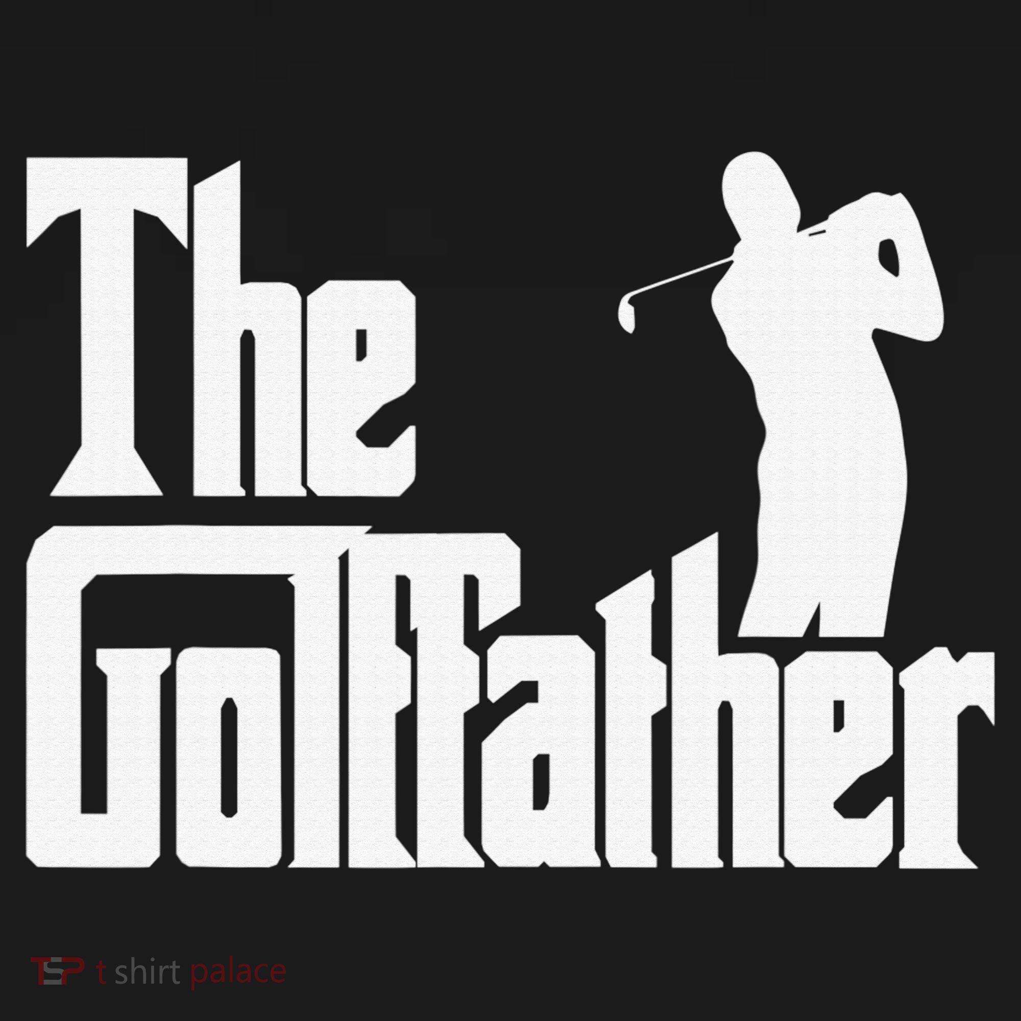 The Golffather Golf Father Funny Golfing Fathers Day Women's Hoodie