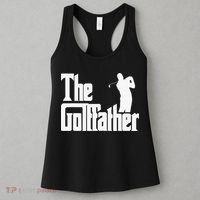The Golffather Golf Father Funny Golfing Fathers Day Women's Tank Top thumb 3