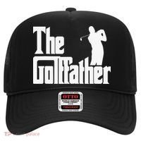 The Golffather Golf Father Funny Golfing Fathers Day Hat thumb 0