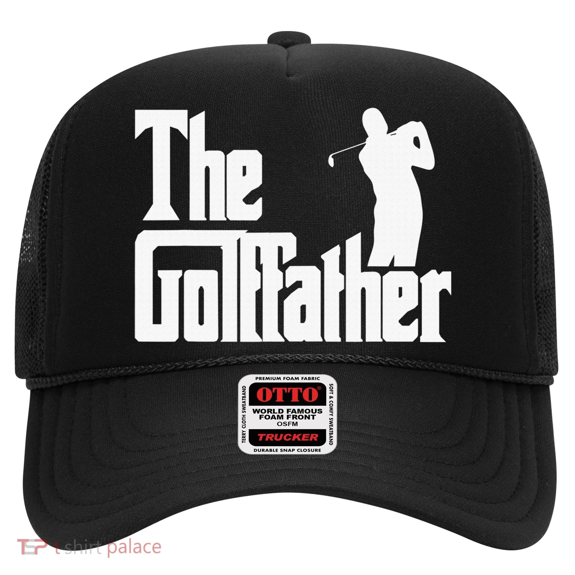 The Golffather Golf Father Funny Golfing Fathers Day Hat