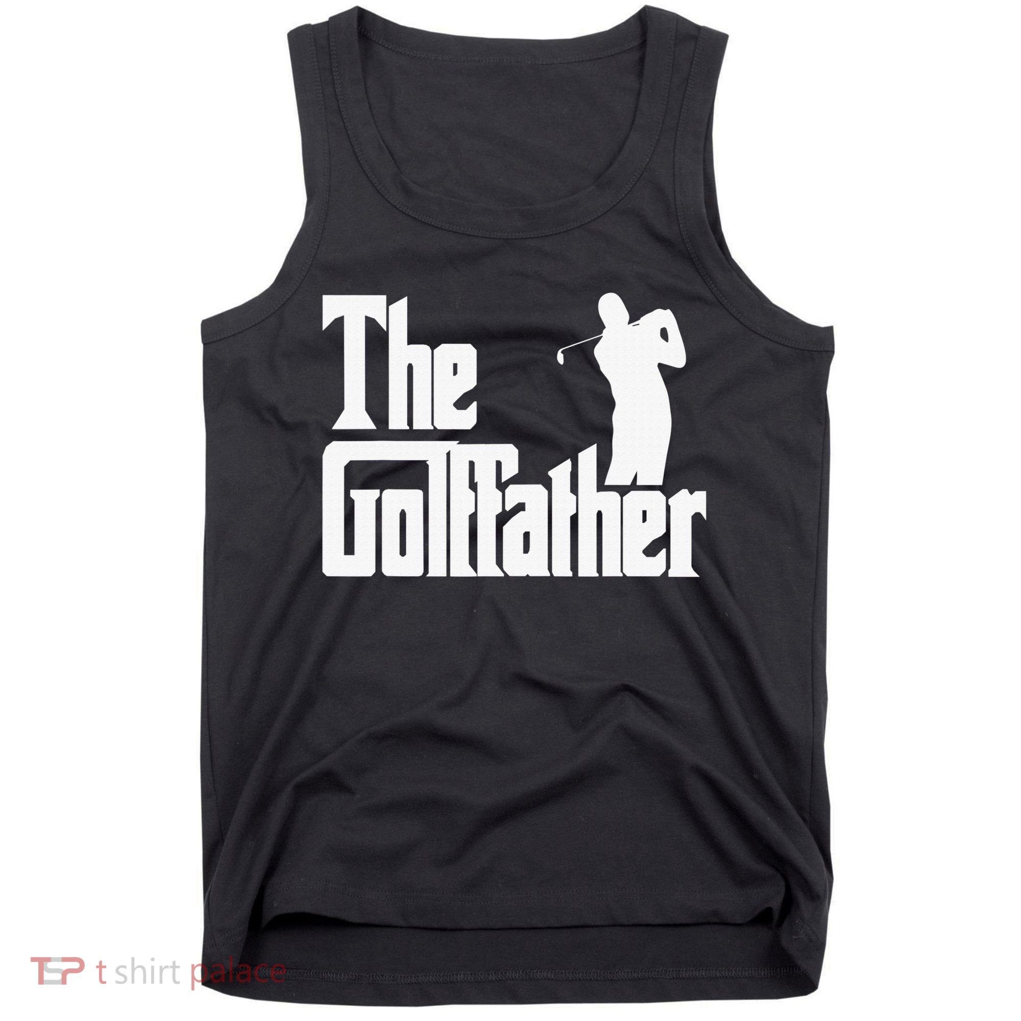 The Golffather Golf Father Funny Golfing Fathers Day Tank Top