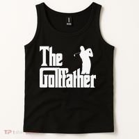 The Golffather Golf Father Funny Golfing Fathers Day Tank Top thumb 2