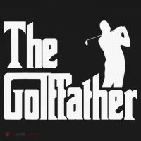 The Golffather Golf Father Funny Golfing Fathers Day Visor thumb 3