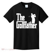 The Golffather Golf Father Funny Golfing Fathers Day Kids T-Shirt thumb 0