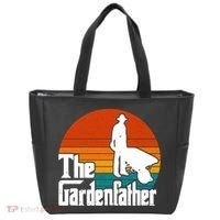 The Gardenfather Gardening Dad Gift Retro Tote Bag thumb 0