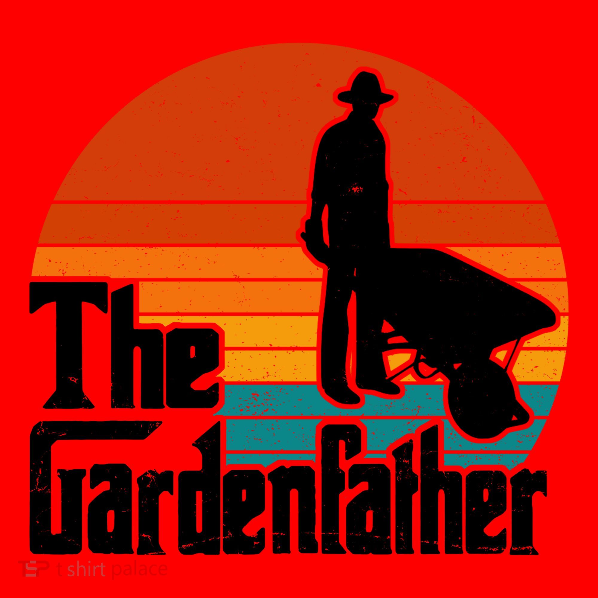 The Gardenfather Gardening Dad Gift Retro Santa Hat