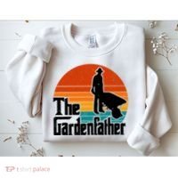 The Gardenfather Gardening Dad Gift Retro Sweatshirt thumb 2