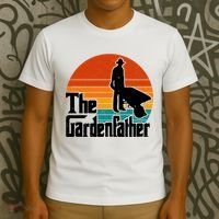 The Gardenfather Gardening Dad Gift Retro T-Shirt thumb 3