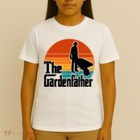 The Gardenfather Gardening Dad Gift Retro T-Shirt thumb 4