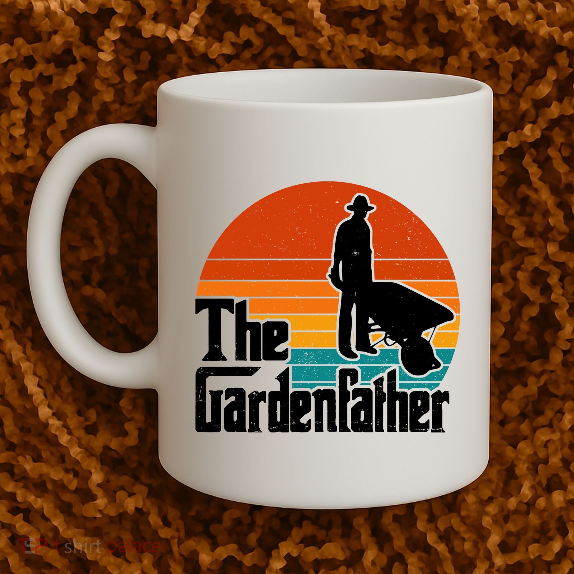The Gardenfather Gardening Dad Gift Retro Coffee Mug