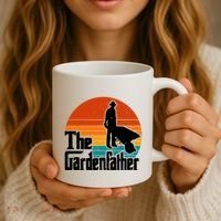The Gardenfather Gardening Dad Gift Retro Coffee Mug thumb 3