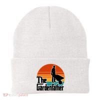 The Gardenfather Gardening Dad Gift Retro Beanie thumb 0
