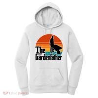 The Gardenfather Gardening Dad Gift Retro Women's Hoodie thumb 0