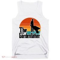 The Gardenfather Gardening Dad Gift Retro Tank Top thumb 0