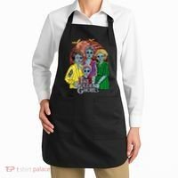 The Golden Ghouls Halloween Apron thumb 2