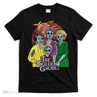 The Golden Ghouls Halloween T-Shirt thumb 0
