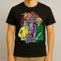 The Golden Ghouls Halloween T-Shirt thumb 3