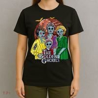The Golden Ghouls Halloween T-Shirt thumb 4