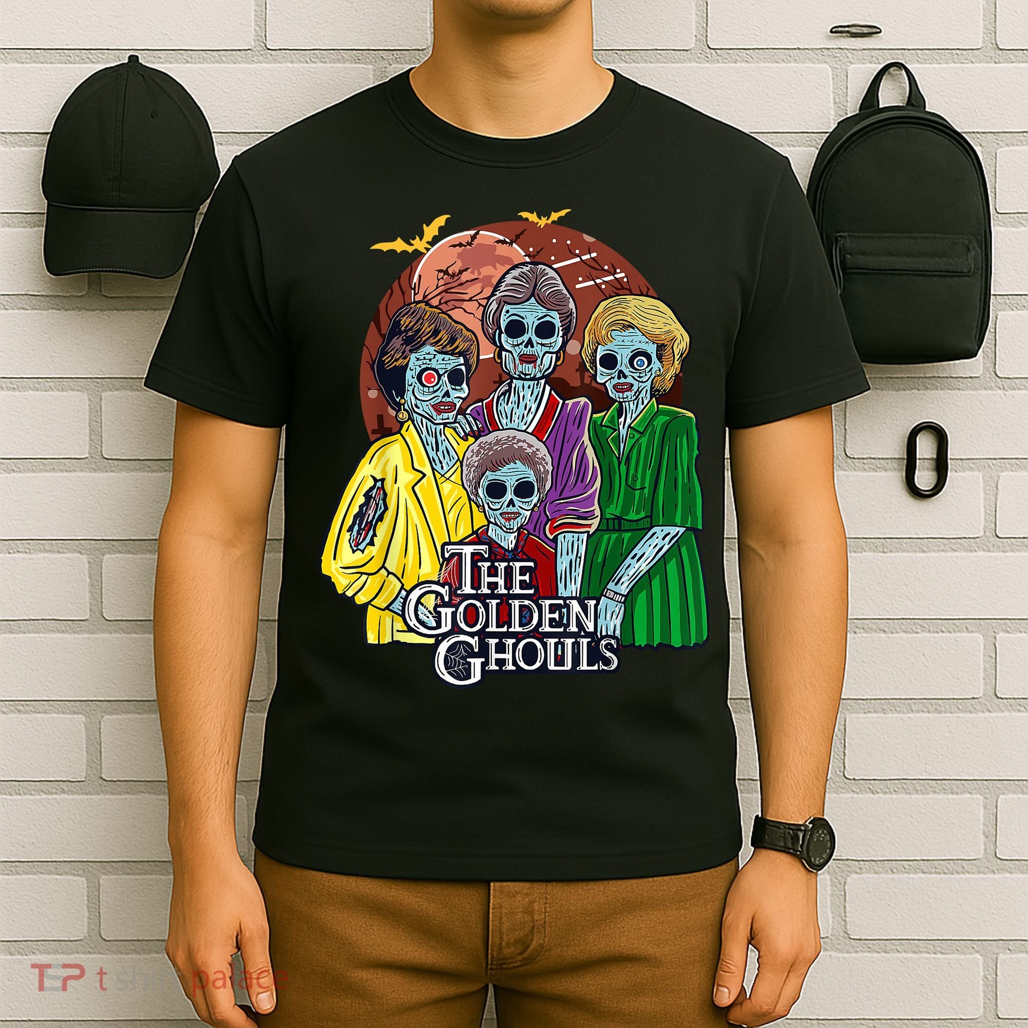 The Golden Ghouls Halloween T-Shirt