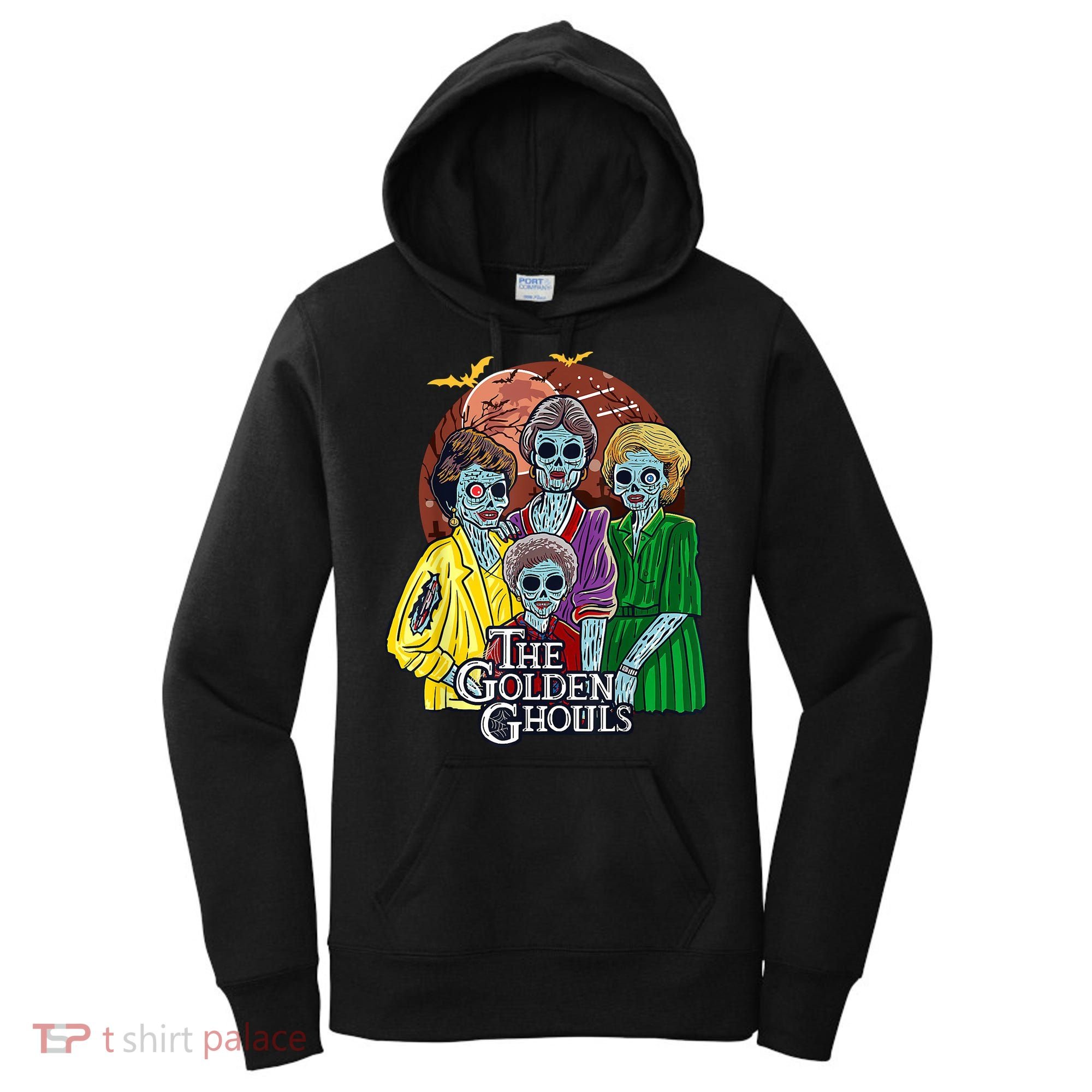 The Golden Ghouls Halloween Women's Hoodie