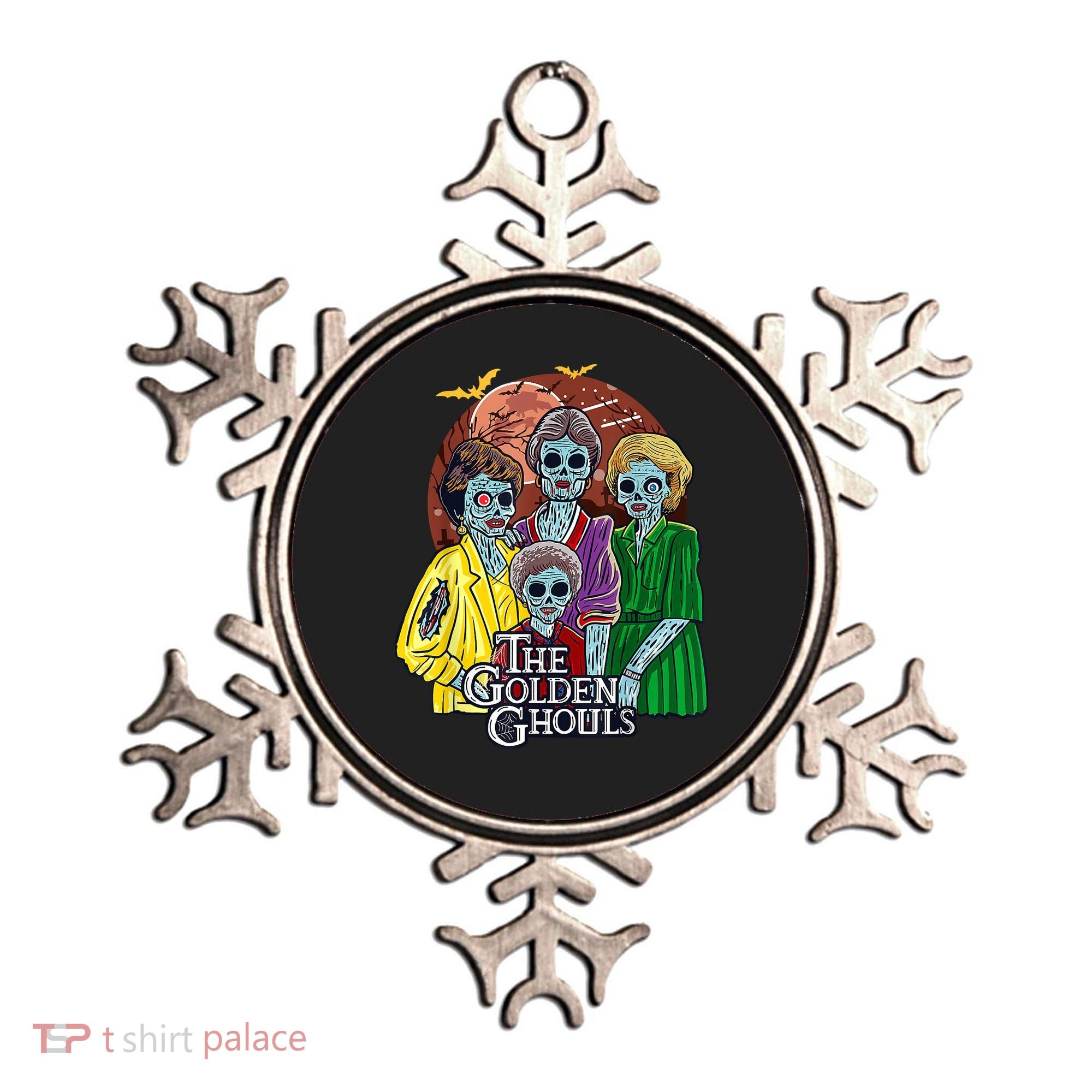 The Golden Ghouls Halloween Ornament