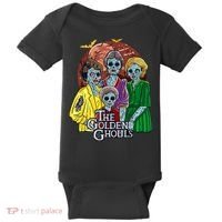 The Golden Ghouls Halloween Baby Bodysuit thumb 0