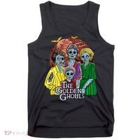 The Golden Ghouls Halloween Tank Top thumb 0