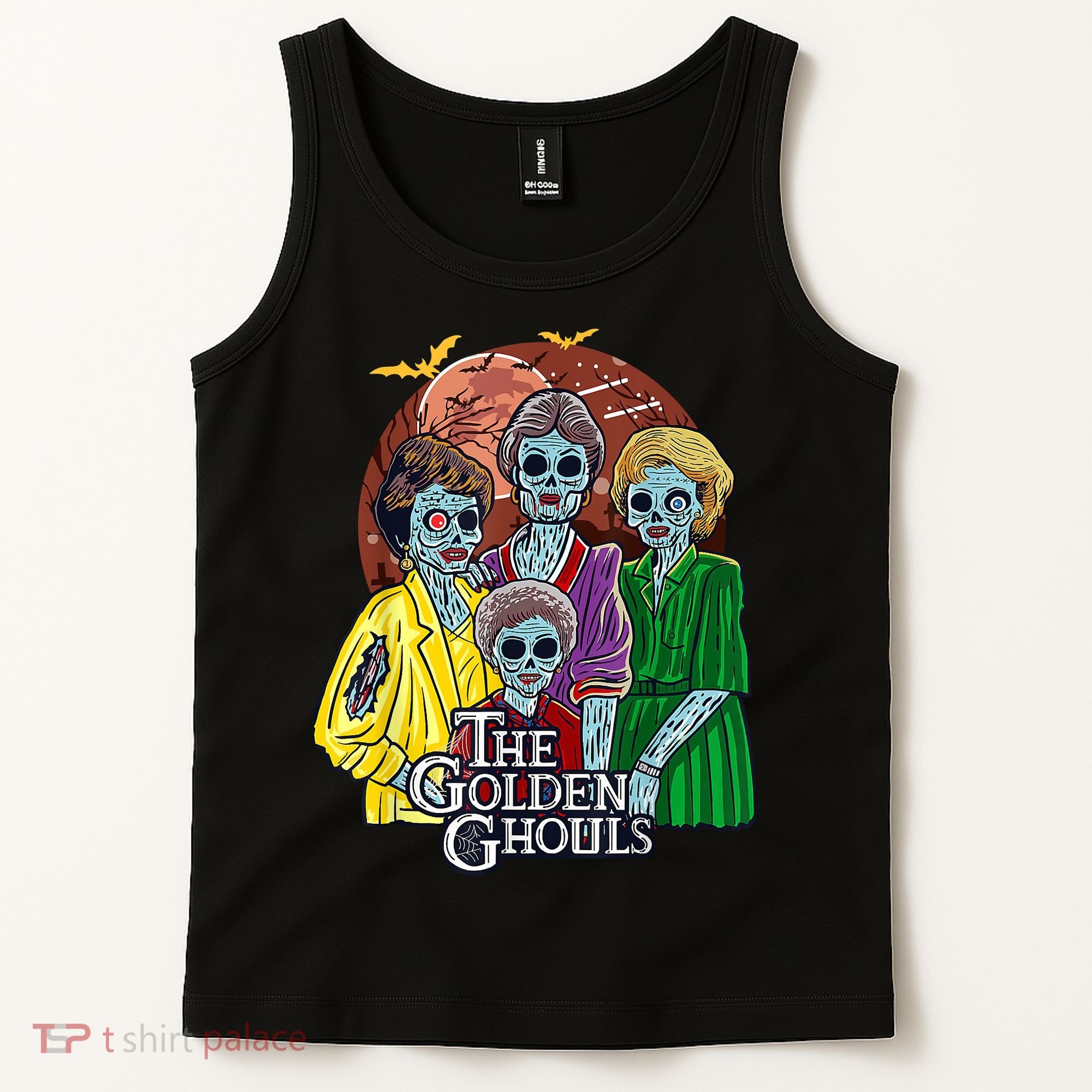 The Golden Ghouls Halloween Tank Top