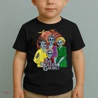 The Golden Ghouls Halloween Toddler T-Shirt thumb 2