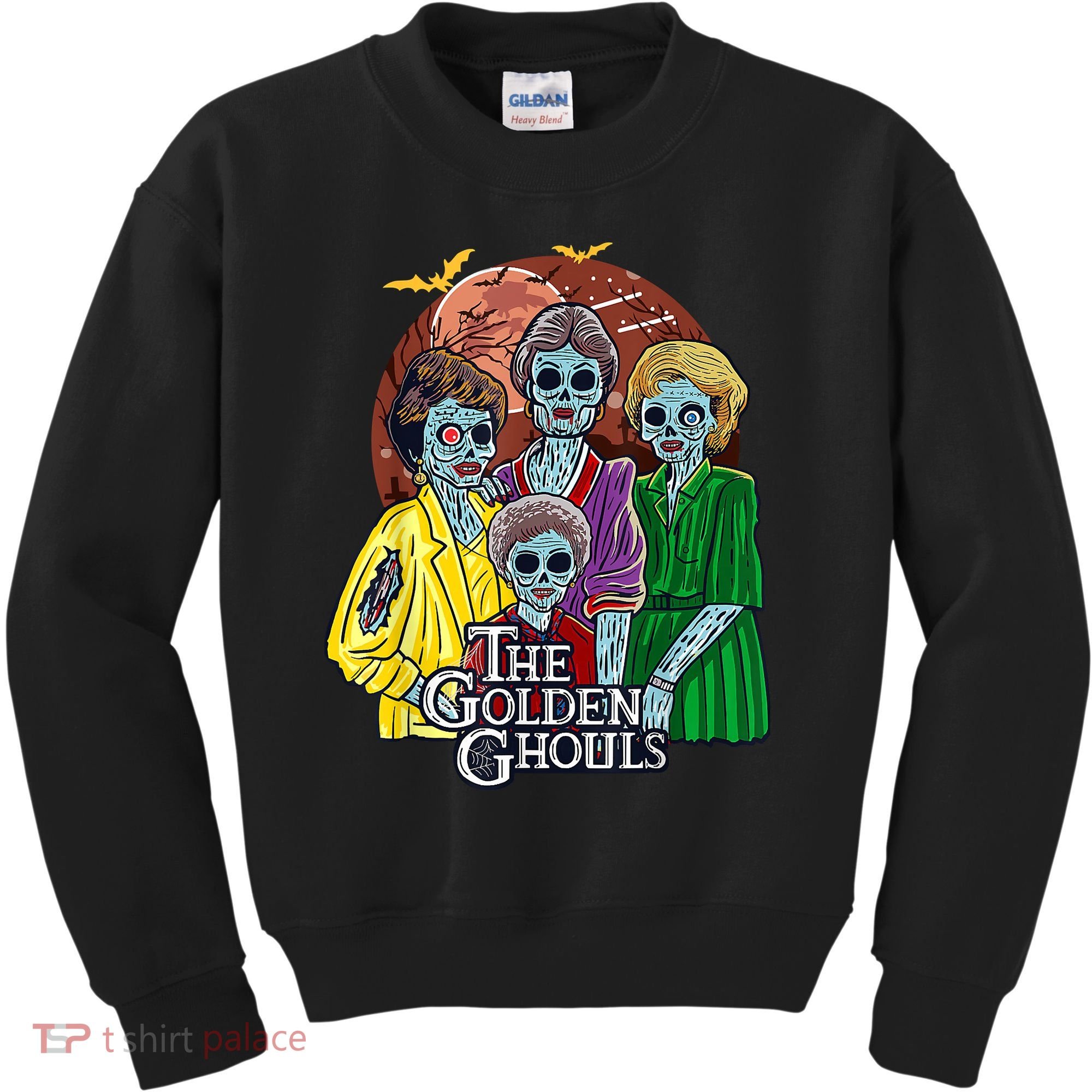 The Golden Ghouls Halloween Kids Sweatshirt