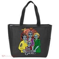 The Golden Ghouls Halloween Tote Bag thumb 0