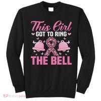 This Girl Got To Ring The Bell Breast Cancer Awareness Sweatshirt thumb 0