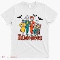 The Golden Ghouls Girls Halloween Funny Classic TV Show Spoof T-Shirt thumb 0