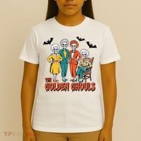 The Golden Ghouls Girls Halloween Funny Classic TV Show Spoof T-Shirt thumb 4