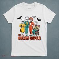 The Golden Ghouls Girls Halloween Funny Classic TV Show Spoof T-Shirt thumb 5