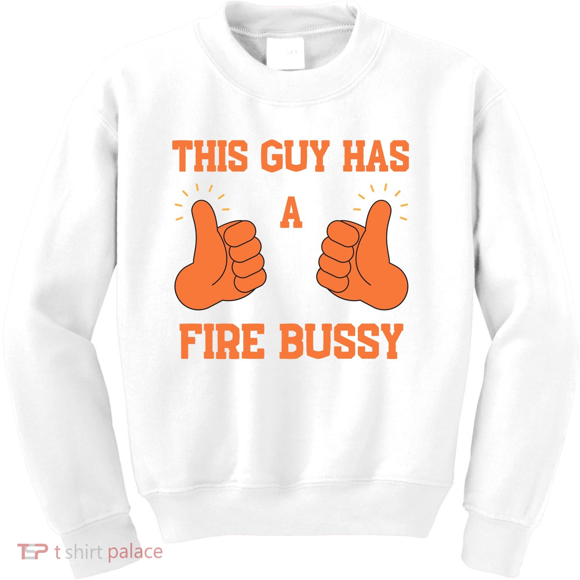 This Guy Has A Fire Bussy Kids Sweatshirt