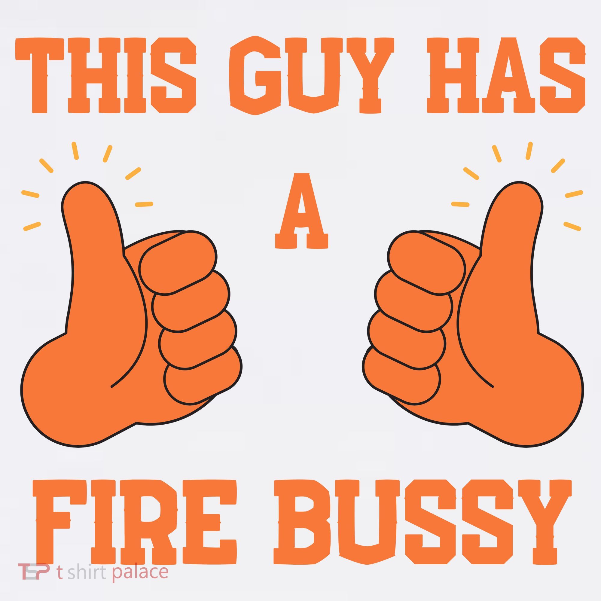 This Guy Has A Fire Bussy Kids Hoodie