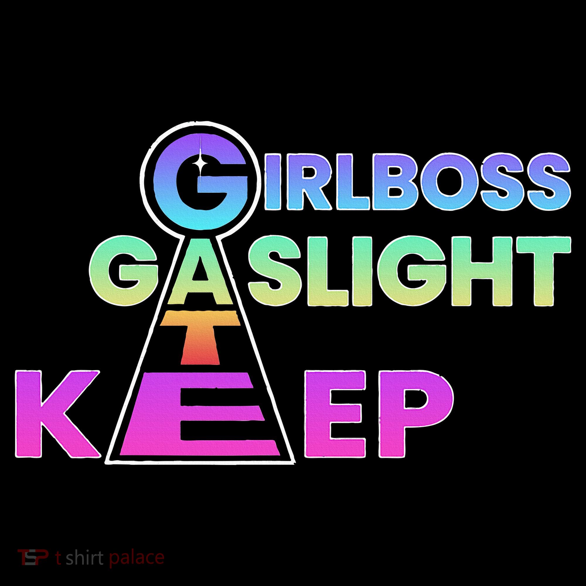 That Go Hard Girlboss Gaslight Gatekeep Trending Ornament